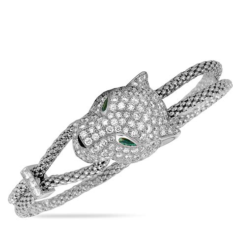 how much are cartier bracelets - cartier diamond panther bracelet.